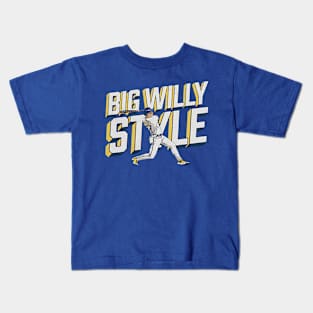 Willy Adames Big Willy Style Kids T-Shirt